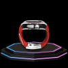 42 e8682c72 c429 45a7 86e0 96747c074436 Apple Watch Ultra Case 49MM - TITAN Pro Series Silver Titan | Scarlet Red Rubber