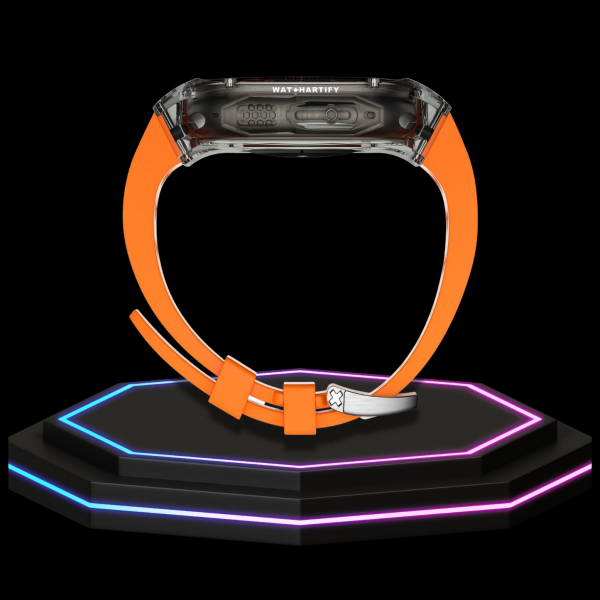 47 4d88cdc7 64c8 4d29 a41a 5459322fd00b Apple Watch Ultra Case 49MM - ICE Pro Series Dark Crystal | Fluorescent Sunset Rubber