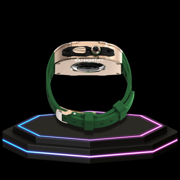 47 c534ecad 17e2 4f6a 996c a629e974c2bd Apple Watch Ultra Case 49MM - Pro Series Captain Golden | Forest Green Rubber