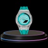 49 be80b355 be5f 4cab 93ea f367f166ae87 G-SHOCK Casio GA2100 | Offshore Silver Series Tiffany Blue Dial | Tiffany Blue Rubber