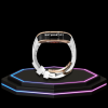 4 0f22723b f83d 4562 9117 41273cabcf34 Apple Watch Case 44MM - TITAN Series Rose Gold Dark Titanium | Snow White Rubber