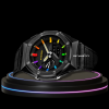 4 1e5b34a6 bc4e 4592 a3c3 4bab87c1da4e G-SHOCK Casio GA2100 | SPORT Series Rainbow Mod Midnight Black Dial | Dark Leather