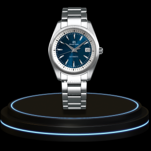 4 d458ad04 0277 46a6 8473 7fab2a63bba1 SEIKO Mod Grand Seiko Collection Light Blue Lines Dial NH35 Movement Silver Stainless Steel Strap