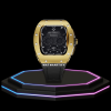 Apple Watch Case 45MM - CONCEPT GOLD Series Champagne | Midnight Rubber