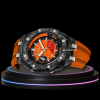 54 9de9991c 0aee 4ecf 86a4 4f7044f55ba6 G-SHOCK Casio GA2100 | OFFSHORE Series Carbon Fiber Mod Sunset Orange Dark Dial | Sunset Orange Rubber
