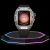 55 965c180b d654 4275 840e ccaddbecee50 Apple Watch Case 45MM - CRYSTAL ROSE Series Radiant | Midnight Rubber