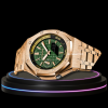 56 097dd532 72b8 44fe b470 a26534b40080 G-SHOCK Casio GA2100 | OFFSHORE Series Rose Gold Mod Green Rose Gold Dial | Rose Gold Stainless Steel Strap
