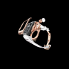 57 adb9dddd 2888 4fc9 9266 c3f5b2f6811e Apple Watch Case 44MM - TITAN Series Rose Gold Titanium | Snow White Rubber