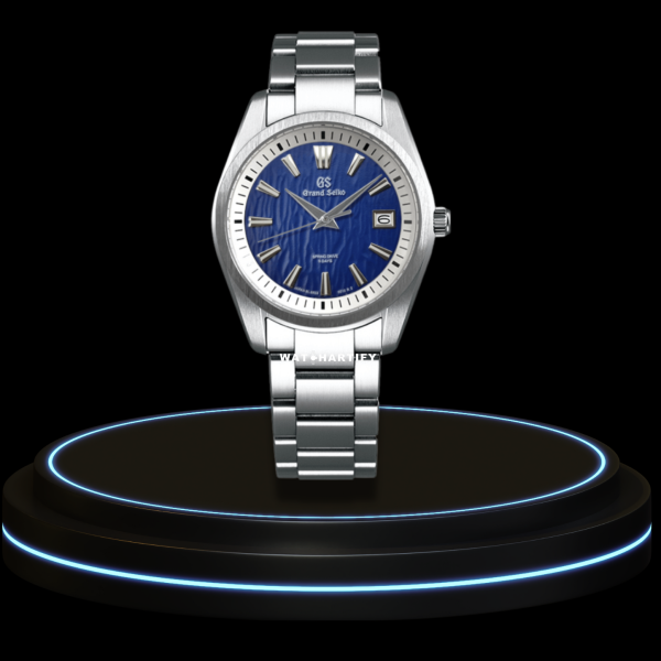 5 2a69be10 f2c8 4bc3 90d5 606a5ed20de4 SEIKO Mod Grand Seiko Collection Deep Blue Dial NH35 Movement Silver Stainless Steel Strap