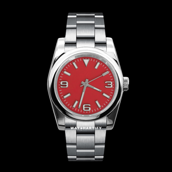 Watchartify Series Datejust 369Number Tiffany Face 36MM NH35 Movement Stainless Steel Strap