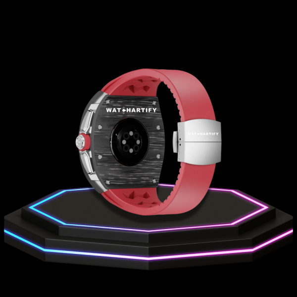 Apple Watch Case 44MM - CONCEPT MOD Series OYAMA | Scarlet Red Rubber