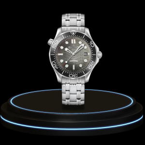 5 dc8757c5 245d 4222 87e4 e7f4d7f590ce SEIKO Mod Speedmaster Collection Dark Grey Dial NH35 Movement Silver Stainless Steel Strap