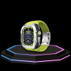 65 88d64daa a722 49a5 bc99 730269891a1c Apple Watch Ultra Case 49MM - TITAN Pro Series Silver Titan | Lime Green Rubber