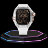 65 df6e26dd 6fc5 47ec 8d43 83cf326df30e Apple Watch Ultra Case 49MM - CRYSTAL Pro Rose Gold Series Radiant | Crystal Frost Rubber