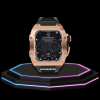 66 40fc61c4 9a41 4815 89be 46f231fcf7af Apple Watch Case 44MM - TITAN Series Rose Gold Titanium | Dark Rubber