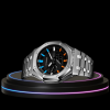 66 5a3aaa9f 80e7 4d08 a36d 16da899eb2db G-SHOCK Casio GA2100 | Silver Series Midnight Black Dial Rainbow Marker | Silver Stainless Steel Strap