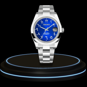 6 4e5327f7 1a73 438c b868 88e0b554eb0e SEIKO Mod Oyster Collection Navy Blue Dial NH35 Movement Silver Stainless Steel Strap