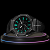 6 bbb3c0ef 10f8 460a a287 8d3562a643e5 G-SHOCK Casio GA2100 | SPORT Series Midnight Black Mod Dark Tiffany Dial | Dark Leather
