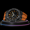 6 bc06014d c26d 42d0 b308 929d63feb8de G-SHOCK Casio GA2100 | CARBON FIBER Series Carbon Fiber Mod Midnight Black Dial | Sunset Orange Rubber