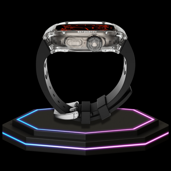 6 f9e553ff 480d 4c96 b892 0852eecdd85c Apple Watch Ultra Case 49MM - ICE Pro Series Luxury | Fluorescent Midnight Rubber