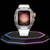 70 8b6bc5de e198 4095 bcdf 4abc83dabdb6 Apple Watch Case 44MM - CRYSTAL ROSE Series Radiant | Crystal Frost Rubber