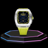 71 4e089480 fad0 4281 b051 4248167d23de Apple Watch Case 44MM - TITANIUM CARBON Silver Series Titan | Light Cerulean Rubber