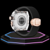 71 bfaad95d 4591 403b a418 9cd0924987d8 Apple Watch Ultra Case 49MM - CRYSTAL Pro Rose Gold Series Radiant | Midnight Black Rubber