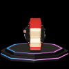 Apple Watch Ultra Case 49MM - TITAN Pro Series Luxury Royal Titan | Scarlet Red Rubber