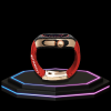 Apple Watch Ultra Case 49MM - TITAN Pro Series Luxury Royal Titan | Scarlet Red Rubber