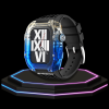 7 337dc643 28a1 4480 9656 df9e563502cb Apple Watch Case 44MM - Rainbow Series Light Blue Sky | Midnight Black Rubber