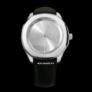 Watchartify Series Solid Color 40MM NH35 Automatic Movement Dark Leather