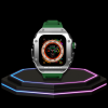 81 164406bf cce4 410b abff 534e6067f688 Apple Watch Ultra Case 49MM - Pro Series Captain Silver | Forest Green Rubber