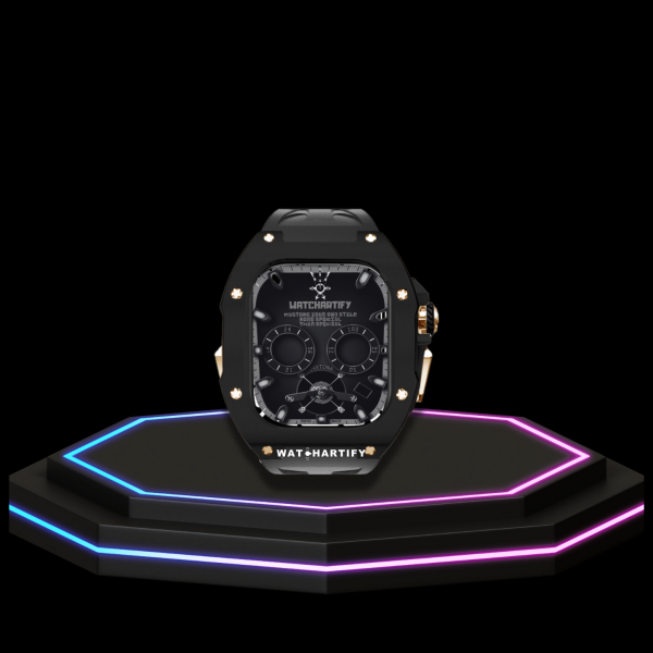 81 b869070f 6faa 4386 91a8 39a0a9022256 Apple Watch Ultra Case 49MM - TITAN Pro Series Royal Titan | Midnight Rubber
