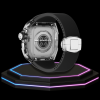 8 0f1d9ad3 369e 4a7b 84f7 3f698b4d2a53 Apple Watch Ultra Case 49MM - CRYSTAL Pro Silver Series Eclipse | Midnight Black Rubber