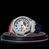92 90ad011b b885 450a 980e b6ba528c7614 G-SHOCK Casio GA2100 | Silver Series Snow White Dial | Deep Blue Mix Red Rubber