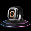 94 86d679e4 bc3a 420b b70e 680fe1e20b7f Apple Watch Ultra Case 49MM - Pro Series Captain Silver | Midnight Black Rubber