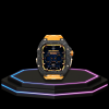 Apple Watch Ultra Case 49MM - TITAN Pro Series Luxury Royal Titan | Sunset Orange Rubber