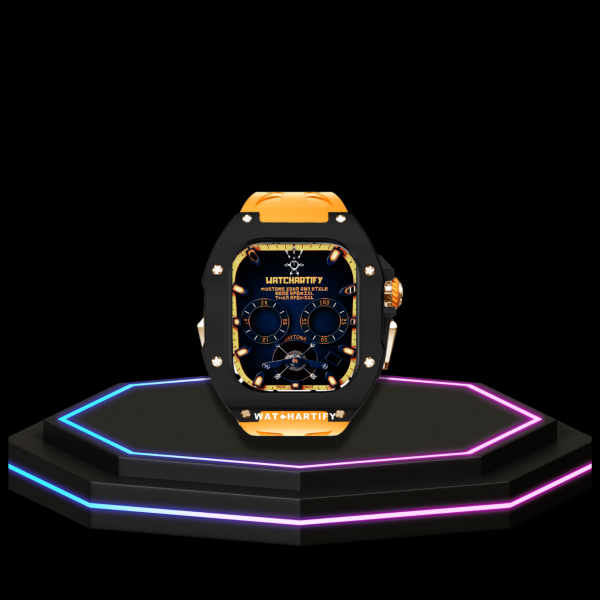 95 ff705a79 b191 4777 aa22 7e6e14d2932f Apple Watch Ultra Case 49MM - TITAN Pro Series Royal Titan | Sunset Rubber