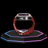 98 0142231e a895 4bae 80d8 75ed0b89e705 1 Apple Watch Case 45MM - TITAN Series Silver Midnight Black Titanium | Red Rubber