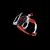 99 841e3c38 ca2e 4287 ad72 5588884bb02a Apple Watch Case 44MM - TITAN Series Silver Midnight Black Titanium | Red Rubber