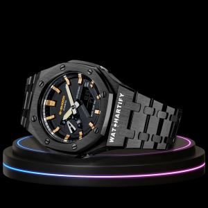 g shock classic collection mod black with black face rose gold time marker g shock classic collection mod black with black face rose gold time marker