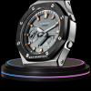 g shock classic collection mod silver black case gray face rose gold time marker watchartify 3 g shock classic collection mod silver black case gray face rose gold time marker watchartify 3