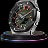 g shock classic collection mod silver black with green face metallic orange watchartify 3 g shock classic collection mod silver black with green face metallic orange watchartify 3