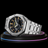 g shock classic collection mod silver with black face gold time marker watchartify g shock classic collection mod silver with black face gold time marker watchartify