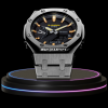 g shock classic collection mod silver with black face gold time marker watchartify 2 g shock classic collection mod silver with black face gold time marker watchartify 2