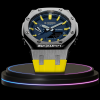 g shock classic collection mod silver with blue face yellow strap yellow time marker watchartify 2 g shock classic collection mod silver with blue face yellow strap yellow time marker watchartify 2