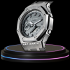 g shock classic collection mod silver with gray face iron 3