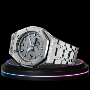 g shock classic collection mod silver with gray face silver time marker g shock classic collection mod silver with gray face silver time marker