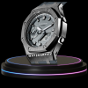 g shock classic collection mod silver with gray face silver time marker grey rubber strap 3 g shock classic collection mod silver with gray face silver time marker grey rubber strap 3