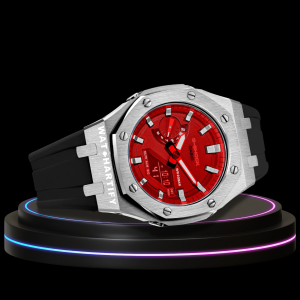 g shock classic collection mod silver with red face silver time marker black rubber g shock classic collection mod silver with red face silver time marker black rubber